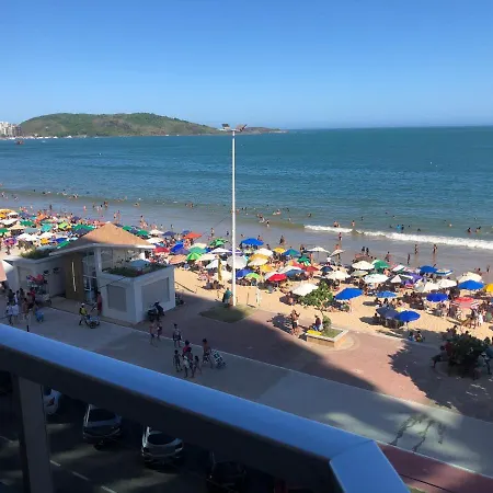 Apartamento Guarapari Frente Para O Mar Exterior foto
